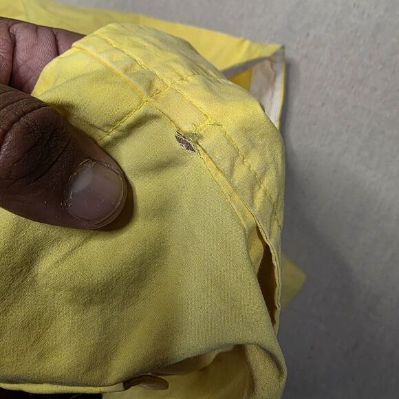 Vintage Y2k Polo Sport Yellow Board Shorts Mens Size Medium 12 Inch Inseam - Picture 9 of 10